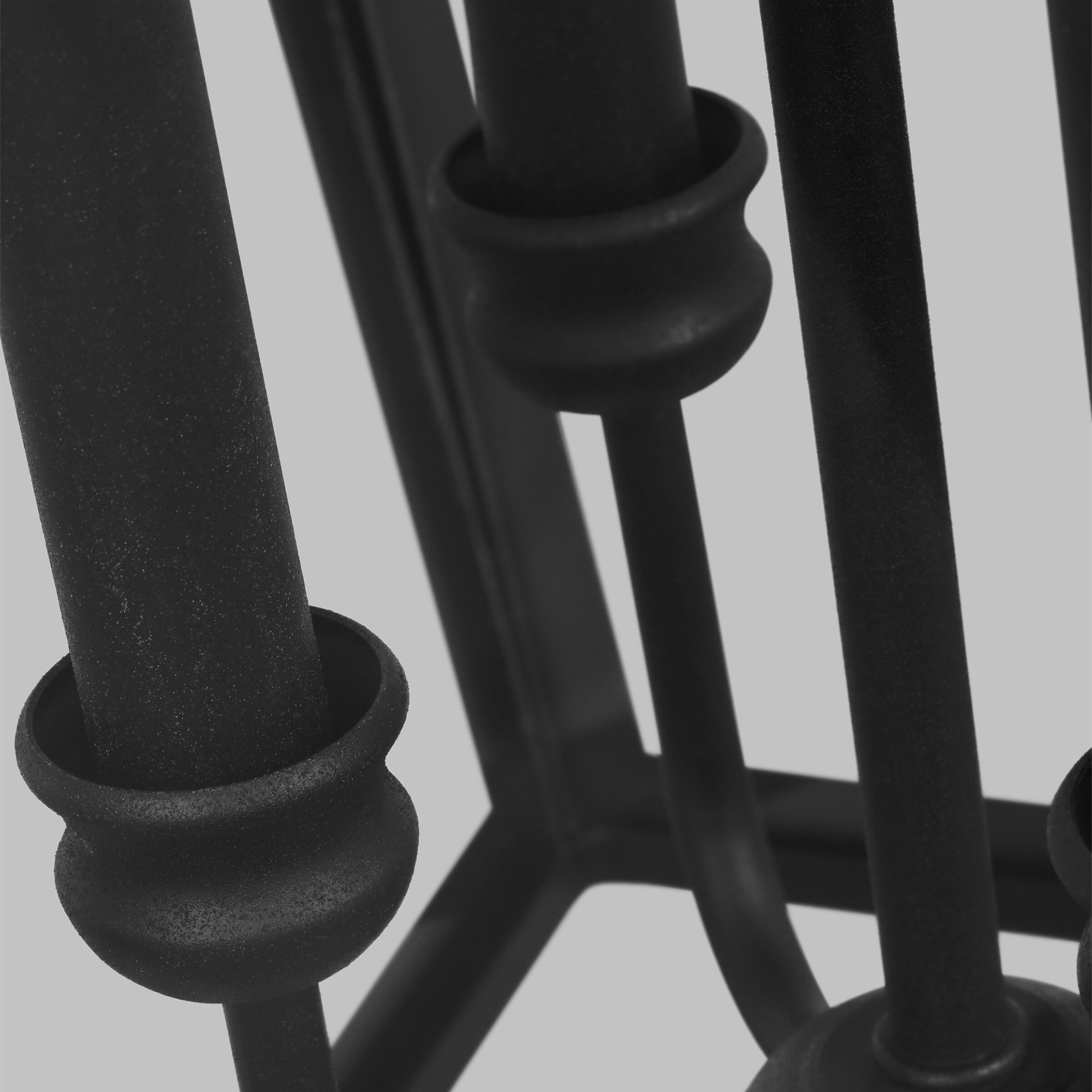 Sean Lavin Galena 4 Light 17.5 inch Textured Black Outdoor Hanging Lantern