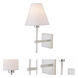 Kent 1 Light 7 inch Polished Nickel Wall Sconce Wall Light