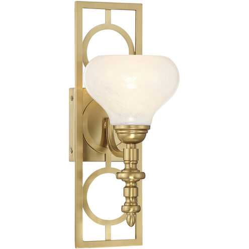 Allston Wall Sconce Wall Light in Warm Brass