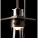Erlenmeyer 1 Light 4 inch Dark Smoke Mini Pendant Ceiling Light
