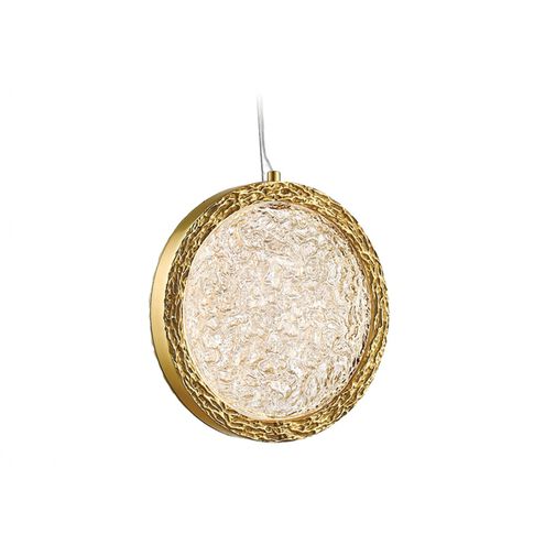 Bottega LED 2 inch Polished Brass Pendant Ceiling Light