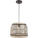 Silay 1 Light 13 inch Black Pendant Ceiling Light
