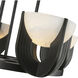 Colette LED 22.88 inch Urban Bronze Chandelier Ceiling Light in Urban Bronze and Alabaster