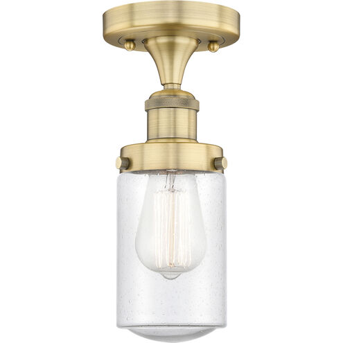 Dover 1 Light 6.50 inch Semi-Flush Mount