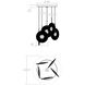 Meclisse LED 22 inch Polished Chrome Pendant Ceiling Light