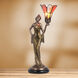 Vita Lady 18 inch 25.00 watt Cold Cast Bronze Accent Lamp Portable Light
