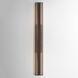 Interlace LED 60 inch Black and Aged Copper Outdoor Wall Mount