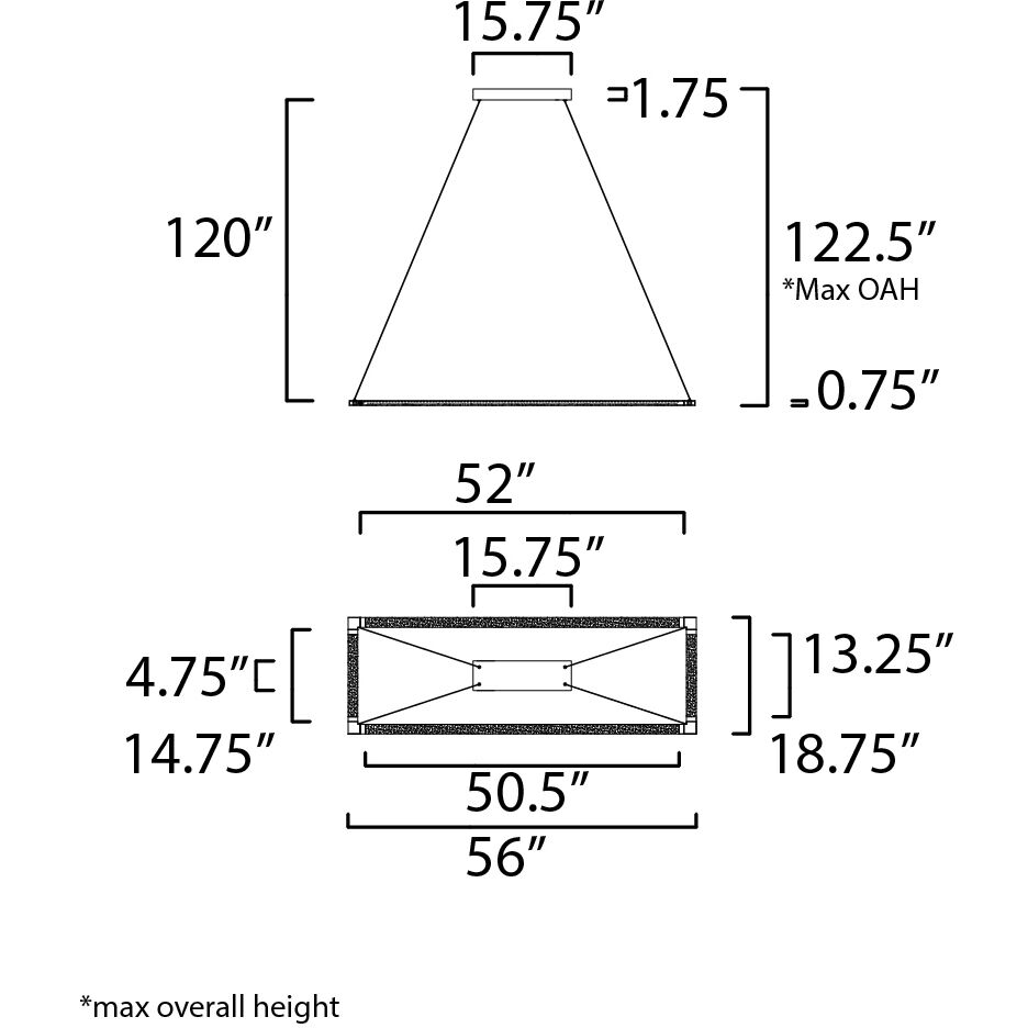 Rotator LED 18.75 inch Matte White Single Pendant Ceiling Light