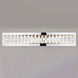 Melrose LED 26 inch Chrome Bathroom Light Wall Light