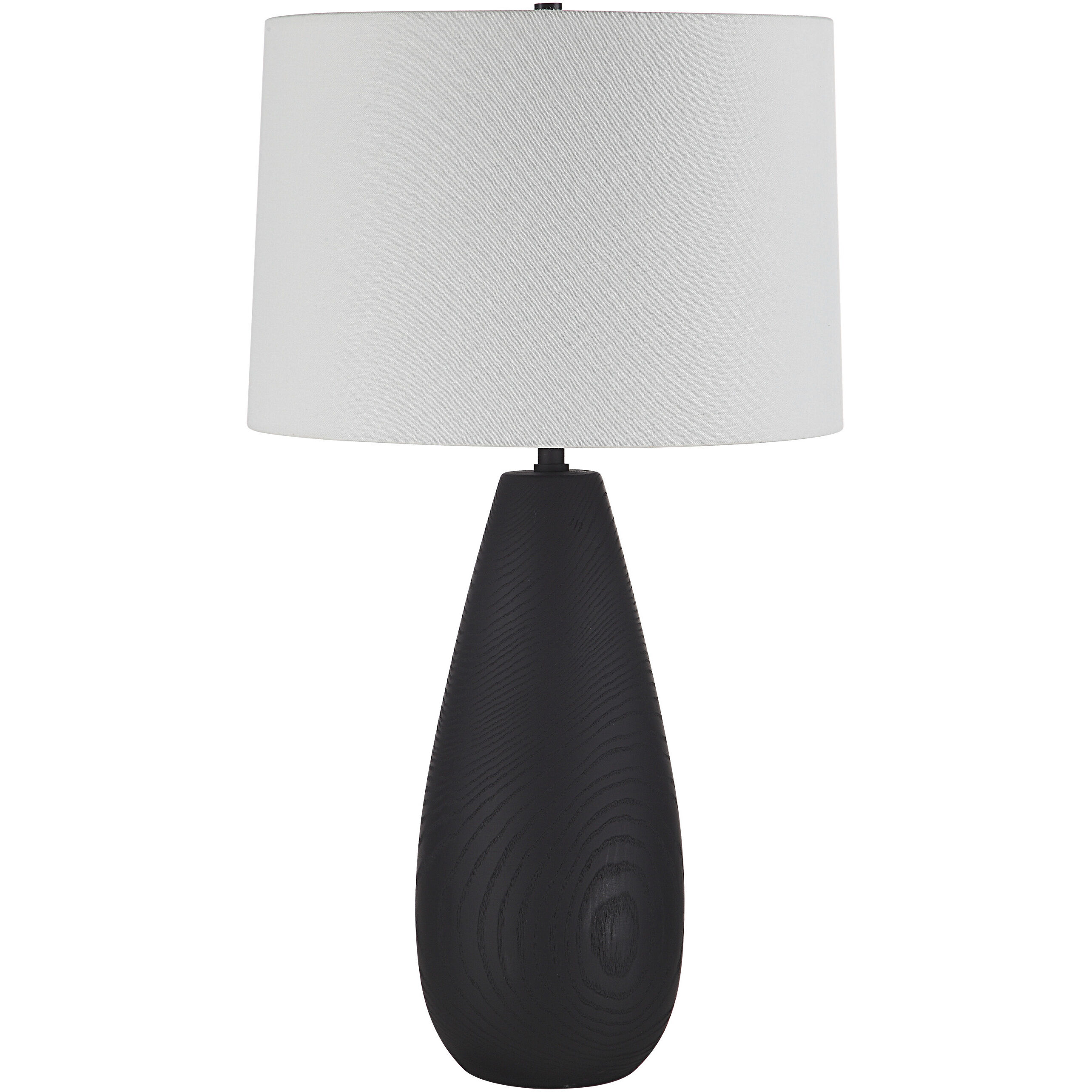Tala 29.5 inch 100 watt Matte Black Table Lamp Portable Light