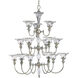 Roxbury 15 Light 36 inch Classic Silver Chandelier Ceiling Light
