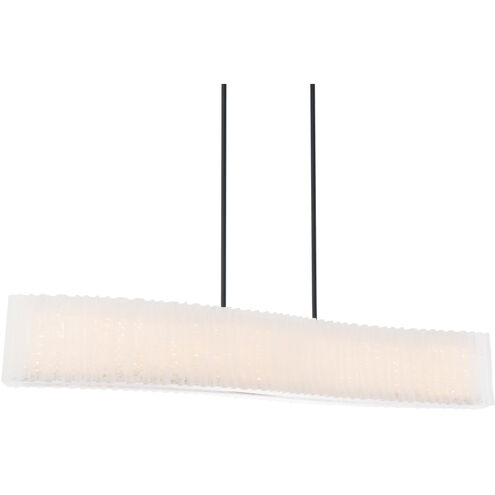 Rhiannon Linear Chandelier Ceiling Light in 48in., Black