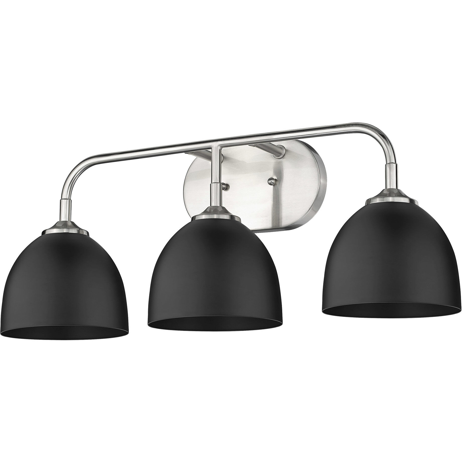 Yep Zoey Vanity Wall Light in Pewter, Matte Black