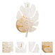 Chelsea House 1 Light 7 inch Antique Gold Leaf/Frosted Sconce Wall Light