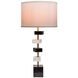 Anita 30 inch 40.00 watt Gold/Black/White Table Lamp Portable Light