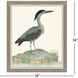 Heron Bird I Blue and Green and Multi Framed Art, Propac