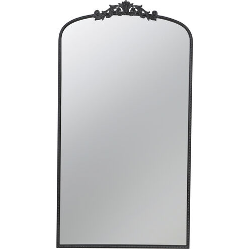 Baroque Inspired 66.2 X 36 inch Black Mirror