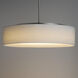 Prime LED 16 inch Satin Nickel Single Pendant Ceiling Light