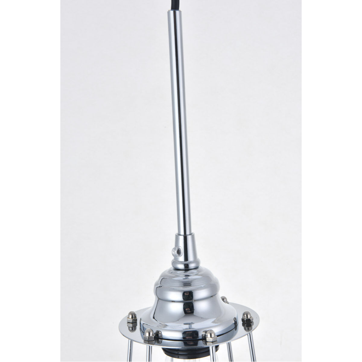 Auspice 1 Light 5.3 inch Chrome Pendant Ceiling Light