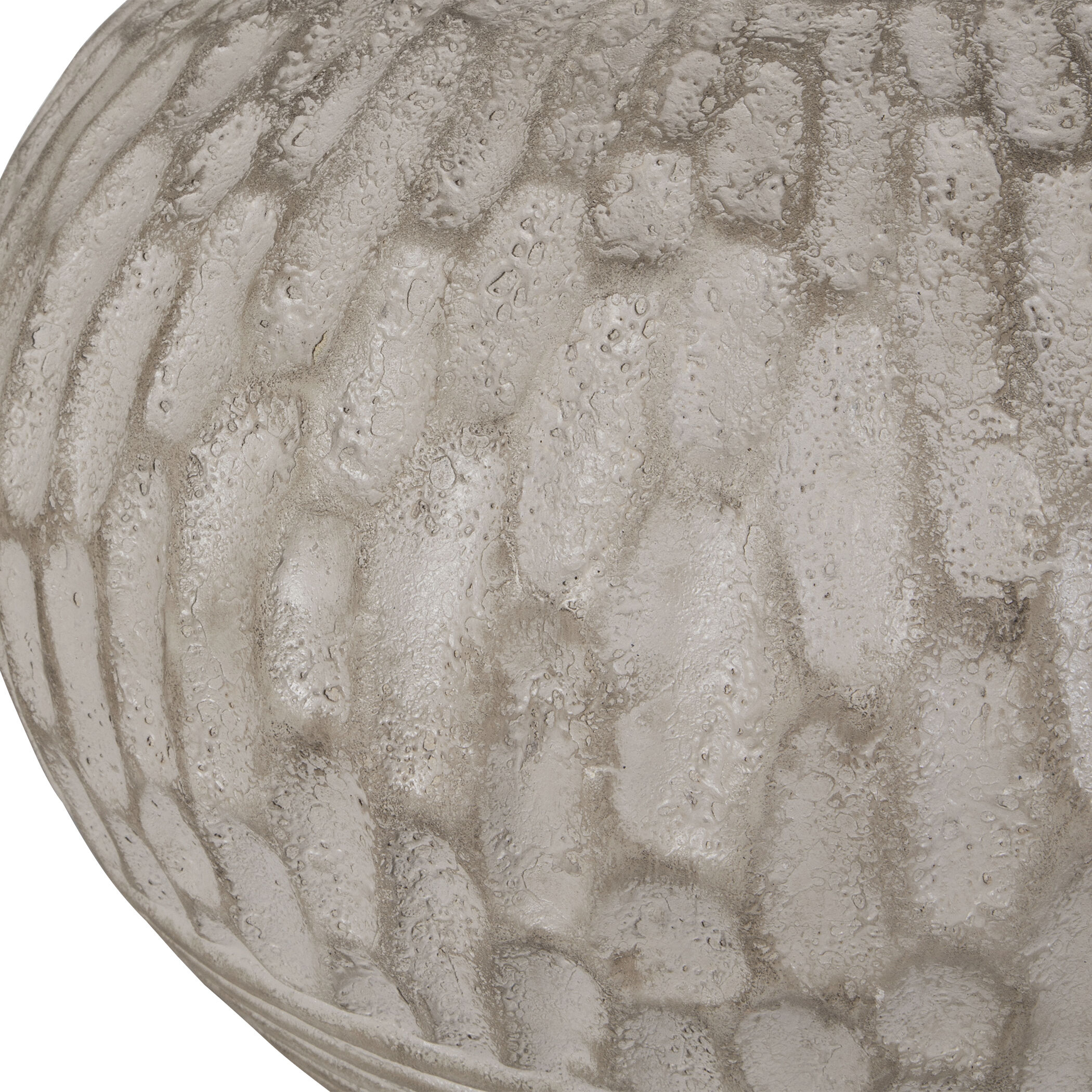 Rustic Roots Antiqued White Wash with Light Brown Undertones Planter