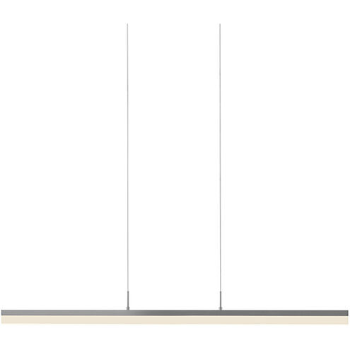 Stiletto LED 44.25 inch Bright Satin Aluminum Pendant Ceiling Light