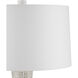 Dash 26.25 inch 150 watt White and Green Table Lamp Portable Light