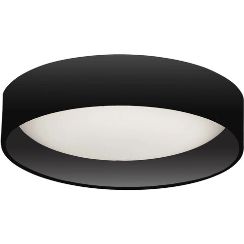 Carmen LED 11 inch Matte Black Flush Mount Ceiling Light