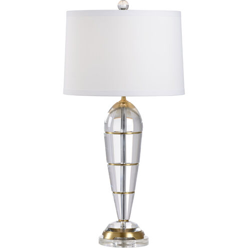 Frederick Cooper 33 inch 100.00 watt Clear/Antique Patina Table Lamp Portable Light