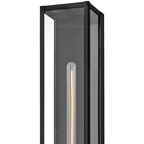 Estate Series Max 1 Light 24 inch Black Outdoor Wall Mount Lantern