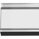 Phase 6.3 LED 36 inch Black Linear Vanity Light Wall Light