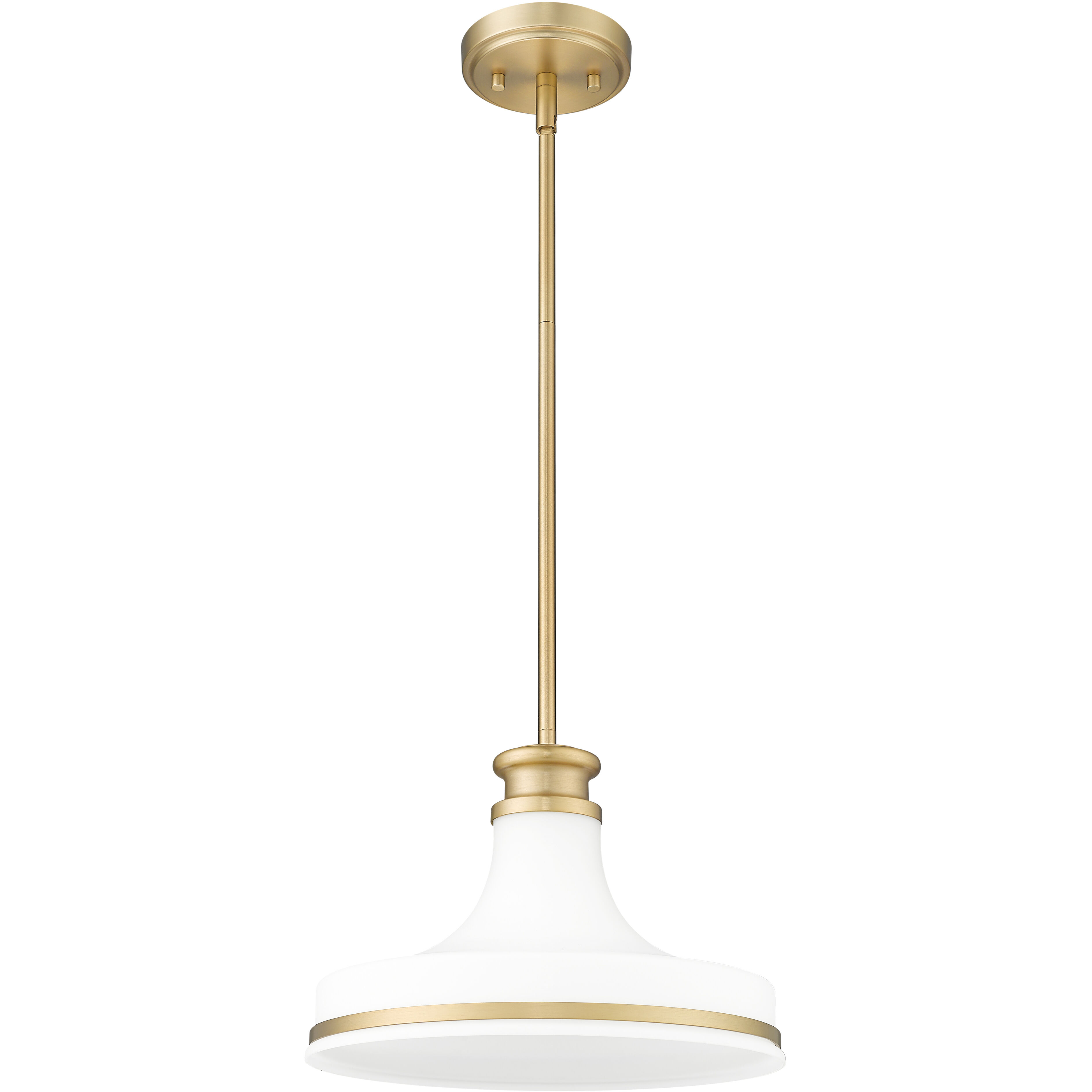Reznor Pendant Ceiling Light in Modern Gold