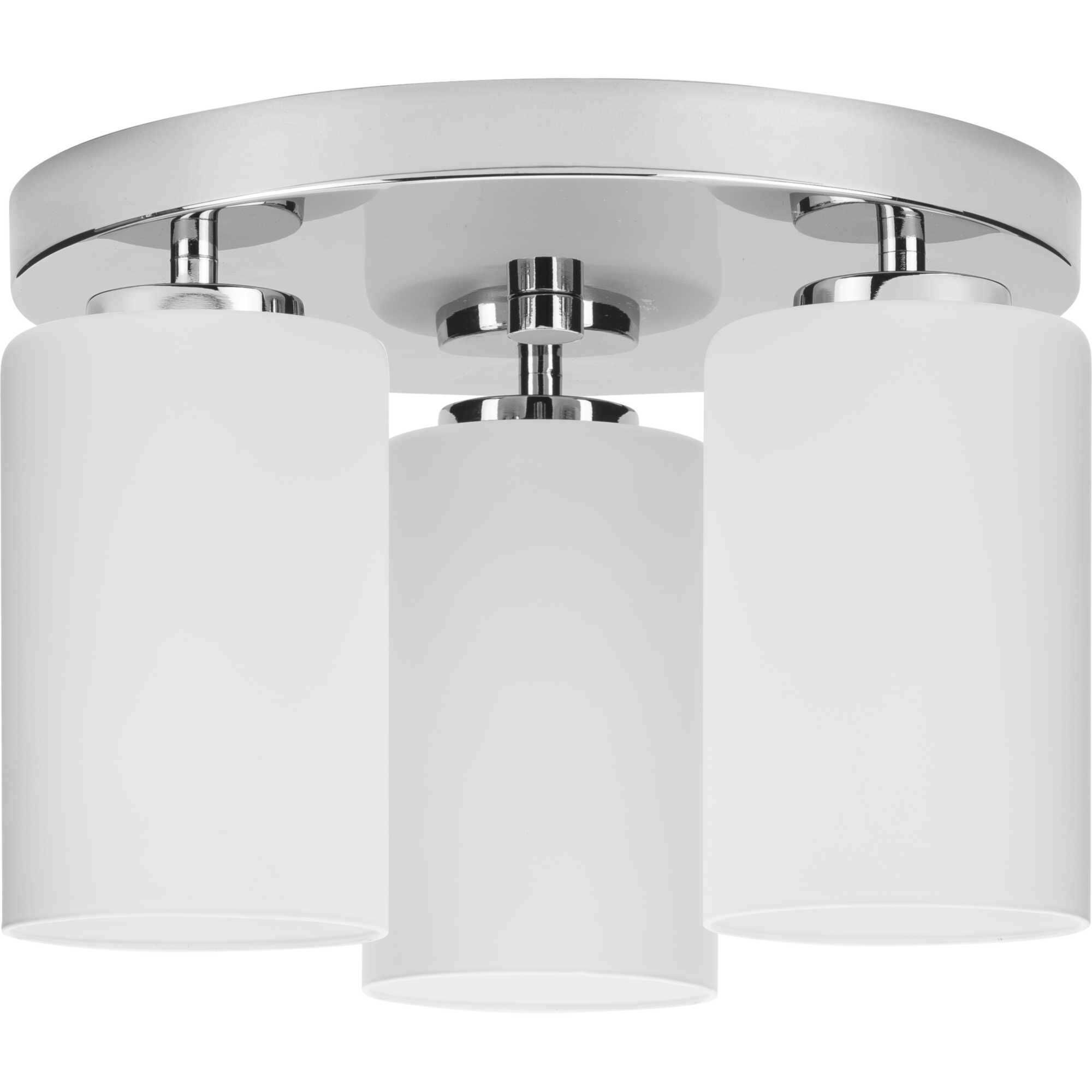 Cofield 3 Light 12 inch Polished Chrome Flushmount Ceiling Light