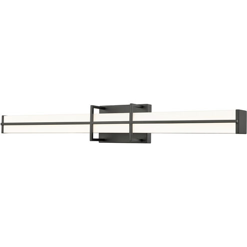 Harrison LED 32 inch Matte Black Vanity Wall Light