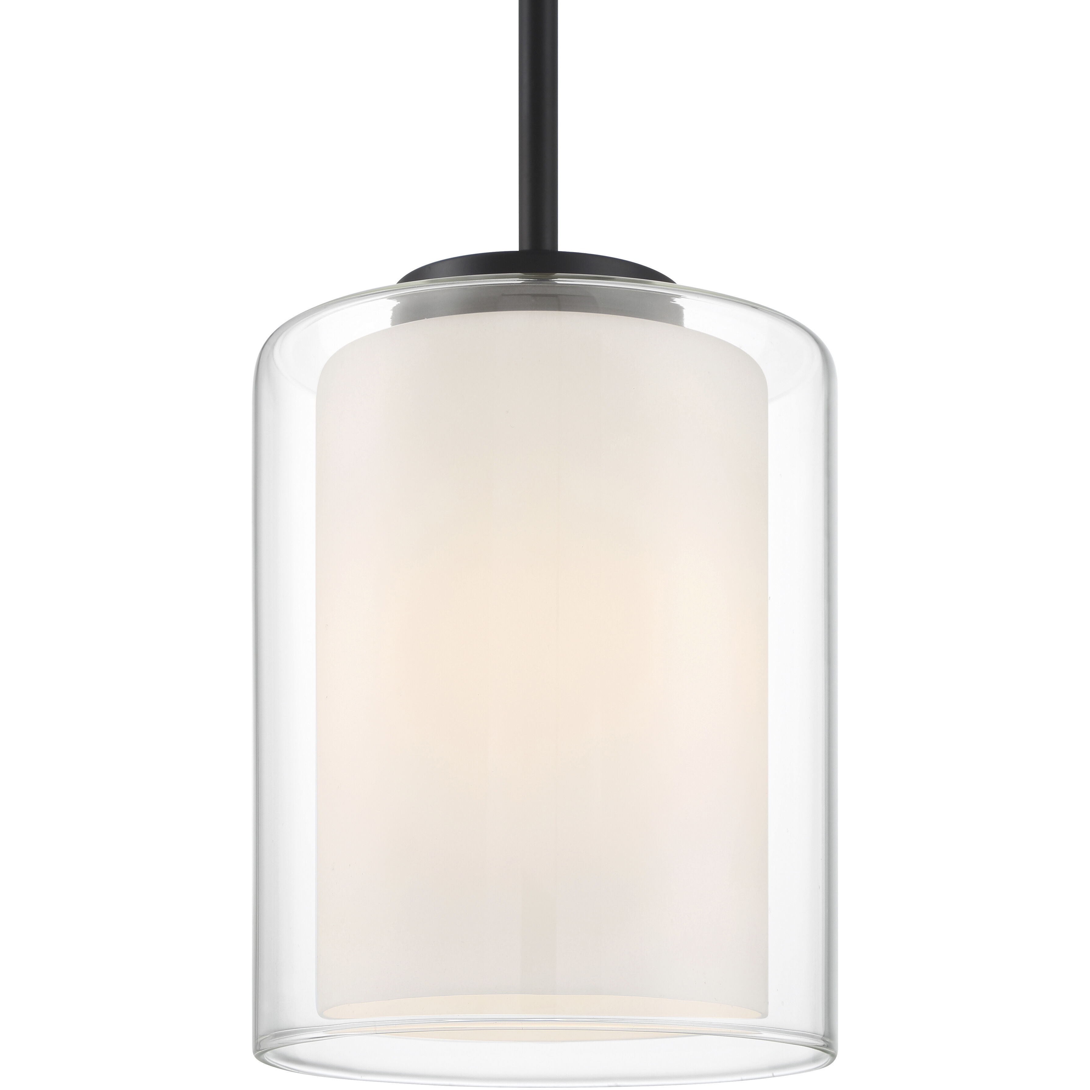 Seville 7 inch Matte Black Pendant Ceiling Light