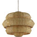 Antibes 18 Light 48 inch Khaki Chandelier Ceiling Light, Grande