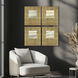 Neutral Galaxy White and Green and Neutral Wall Sculpture, The Studio