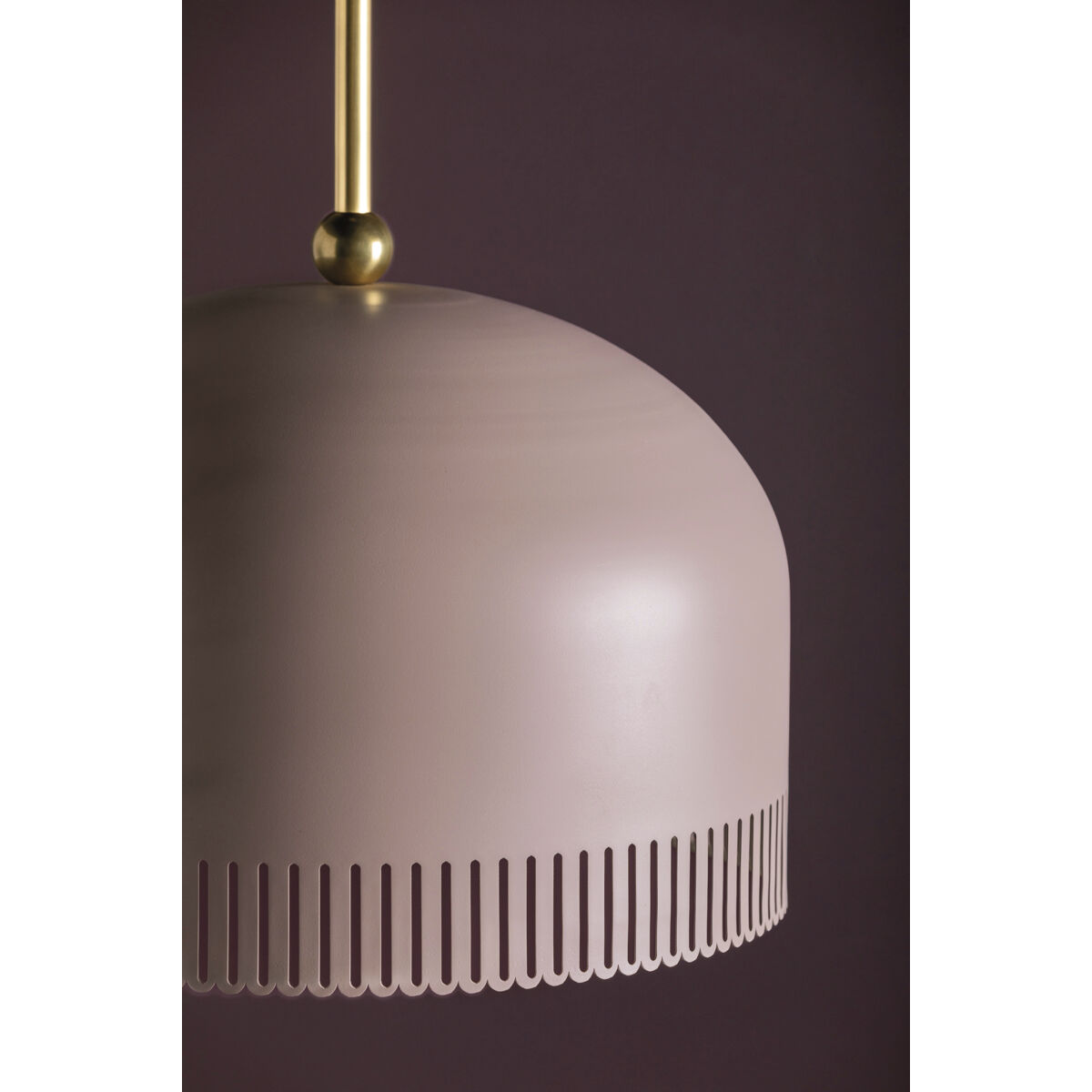 Liba 1 Light 15 inch Aged Brass/Soft Peignoir Pendant Ceiling Light