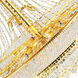 Empire 38 Light 42 inch Gold Down Chandelier Ceiling Light