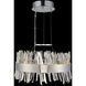 Glacier LED 20 inch Chrome Pendant Ceiling Light