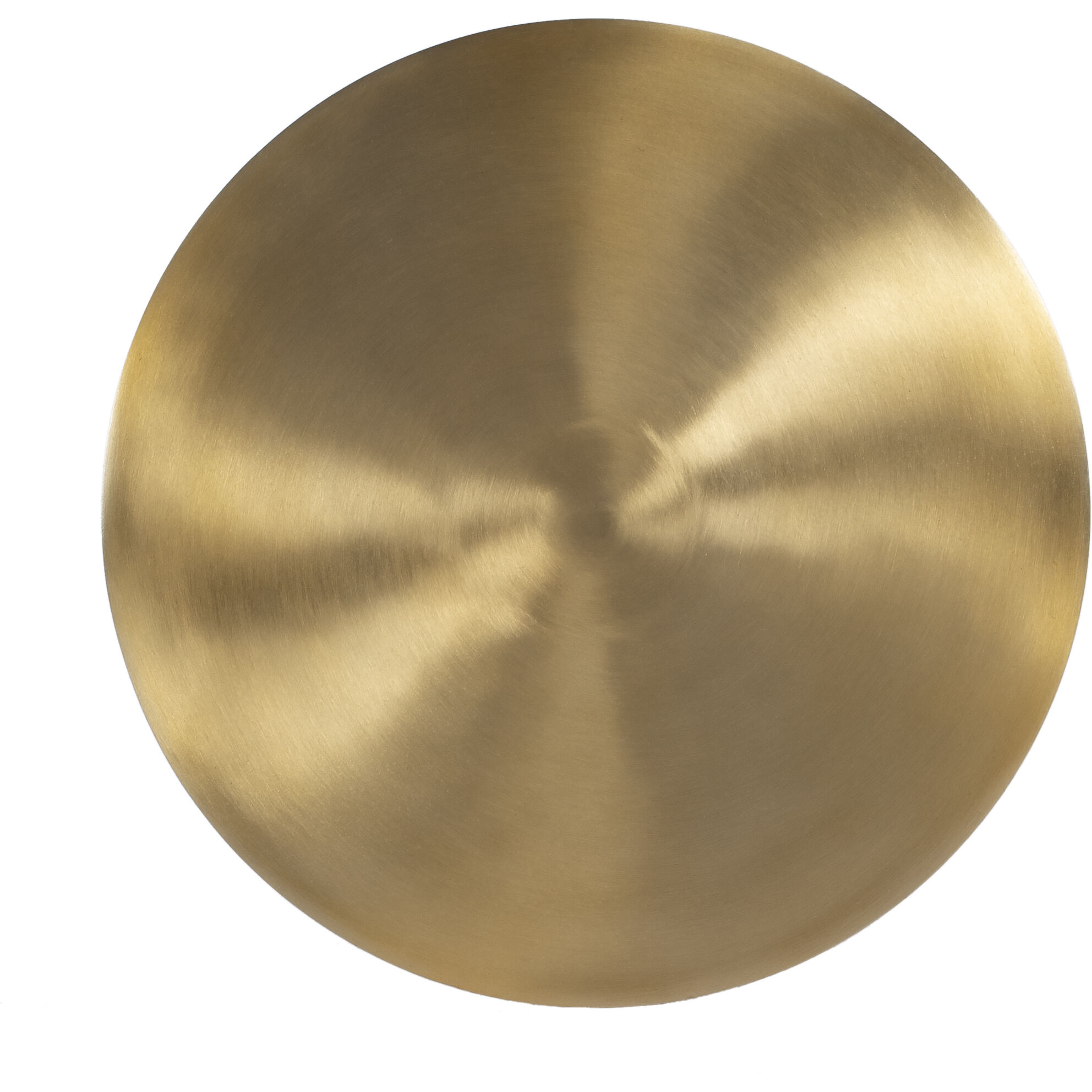 Givanna Metal Side Table in Gold