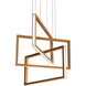 Cole LED 24 inch Gold Pendant Ceiling Light