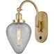Franklin Restoration Geneseo LED 7 inch Satin Gold Sconce Wall Light