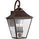 Sean Lavin Galena 4 Light 25.38 inch Sable Outdoor Wall Lantern
