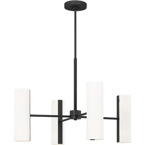 Drew & Jonathan Capalino 8 Light 30 inch Midnight Black Chandelier Ceiling Light