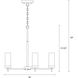 Sean Lavin Zire 3 Light 18 inch Brushed Nickel Chandelier Ceiling Light