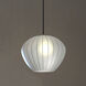 Bloom LED 15 inch Black Nickel Pendant Ceiling Light