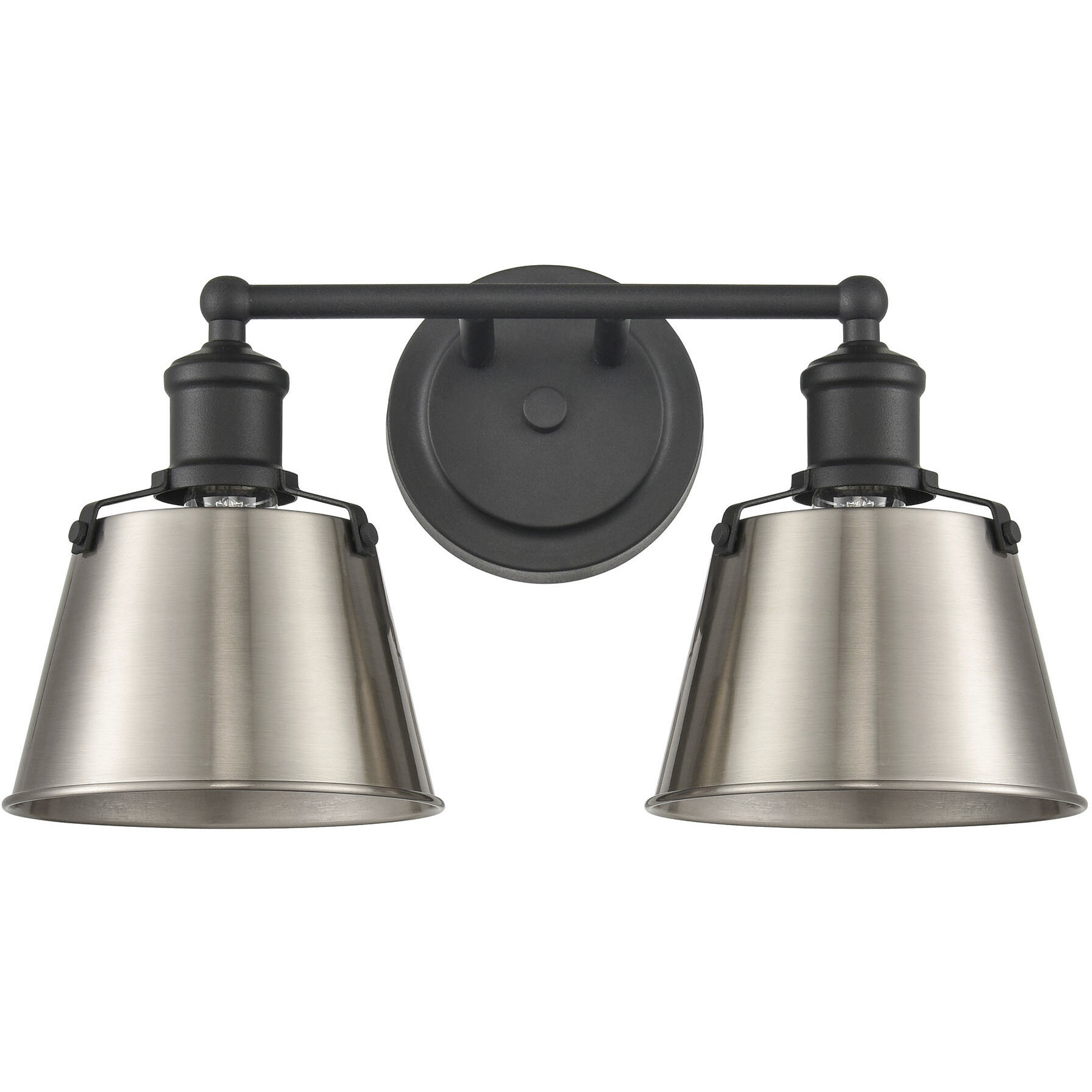 Holgate 2 Light 15 inch Charcoal Vanity Light Wall Light