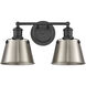 Holgate 2 Light 15 inch Charcoal Vanity Light Wall Light