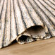 Natural Luxe 90 X 63 inch Blue Rug in 5 x 7