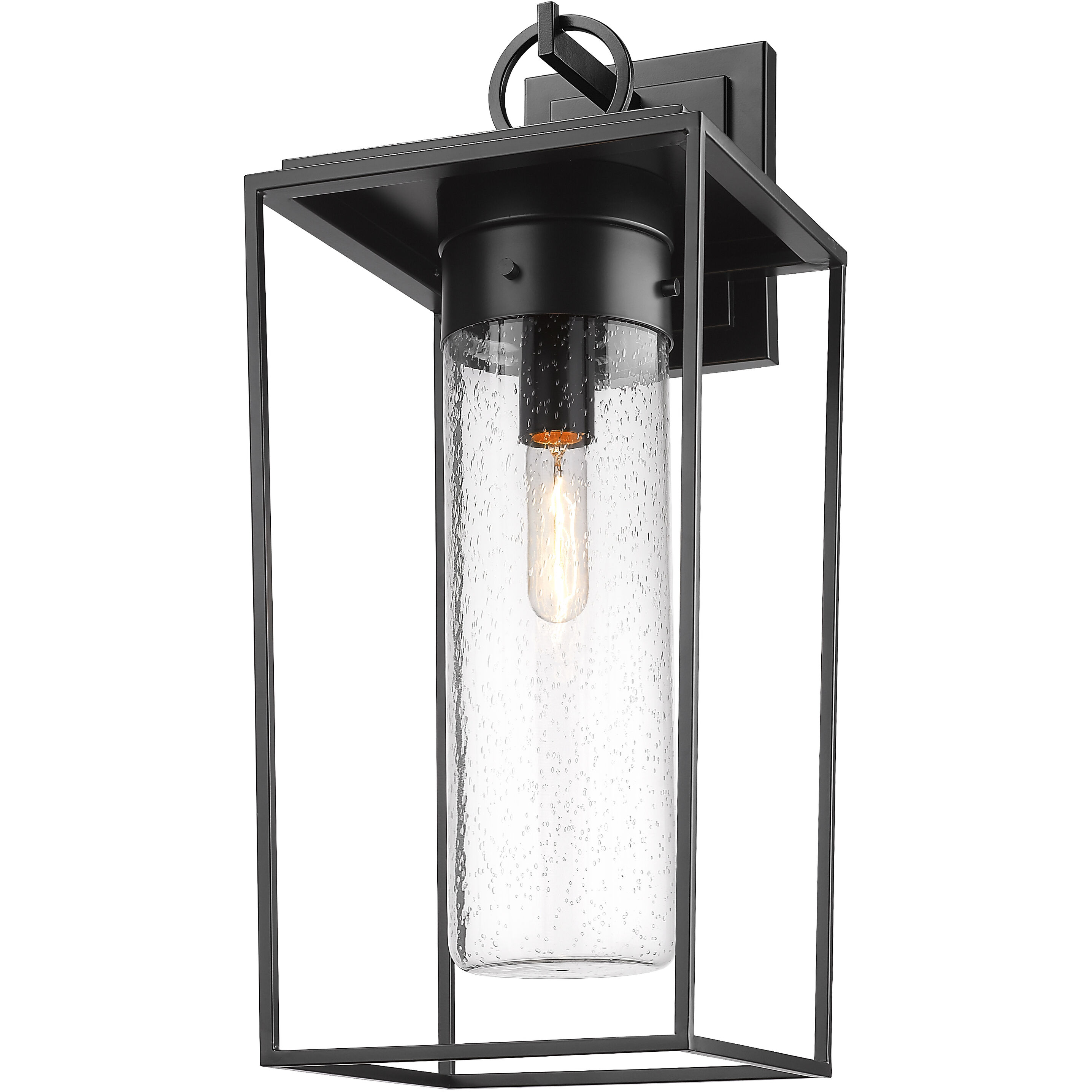 Sheridan 1 Light 24 inch Black Outdoor Wall Light